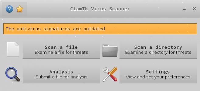 Ubuntu-järjestelmään asennettu ClamAV-virustentorjuntaohjelma voi havaita viruksia
