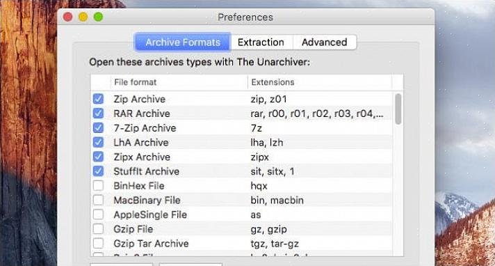 Miten Stuffitin avulla voidaan pakata useita Mac-tiedostoja