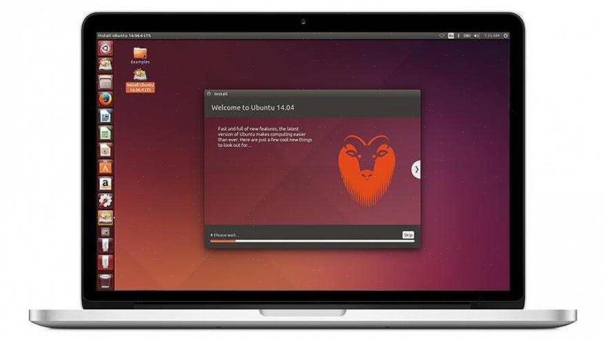 Asentaaksesi Ubuntu Linux-ohjelmiston