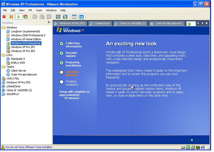 Windows XP määrittää tietokoneesi