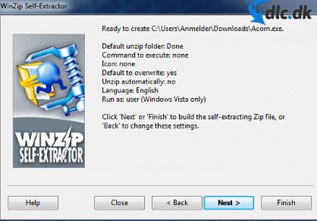 Kaksoisnapsauta sitten WinZip-tiedostoa