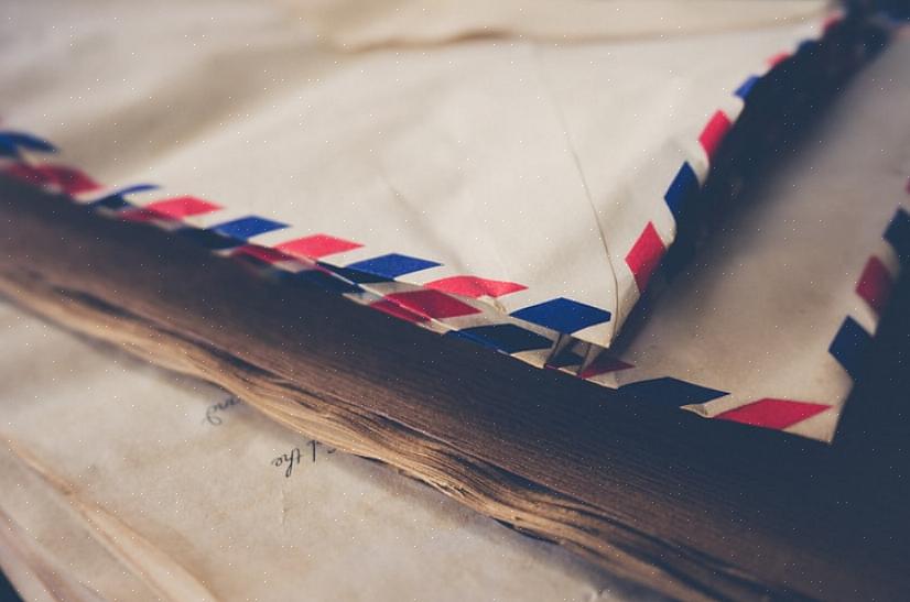 Kuinka voit löytää hinnan postin lähettämisestä ulkomaille