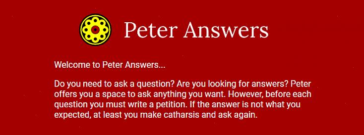Että Peter Answers ei ole todellinen psyykkinen verkkosivusto