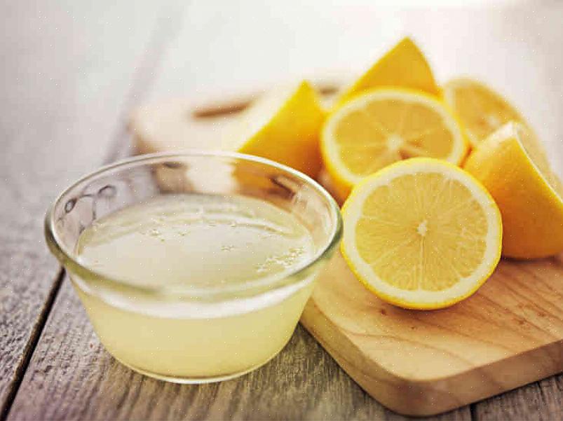 Sitruunahappoa voidaan käyttää lisäaineena elintarvikkeissa