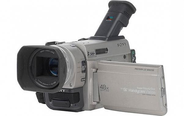 Mini-DV-videokamera sieppaa korkealaatuista videota