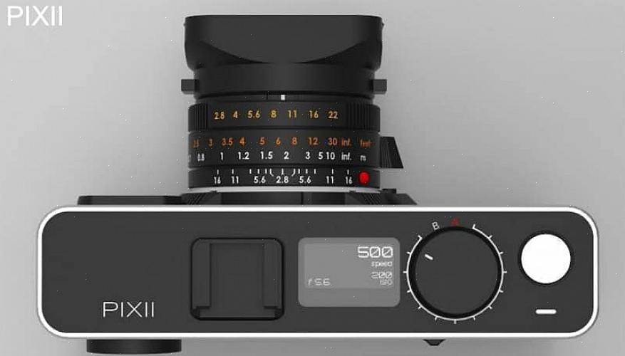 Rangefinder-kamera on vintage ja kokenut kamera