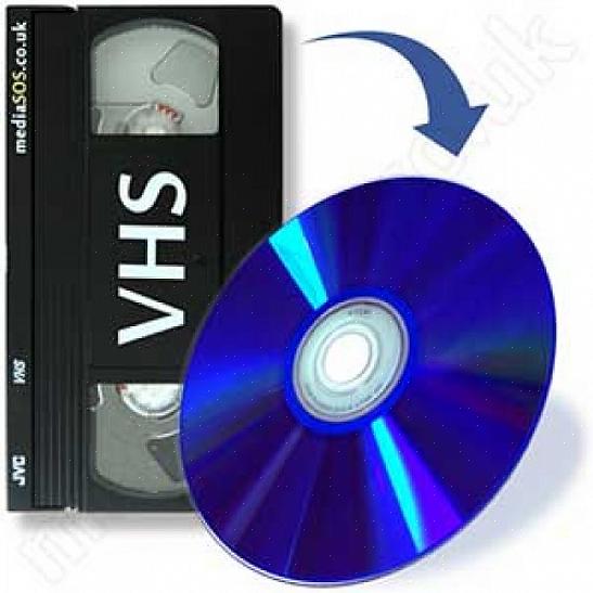 Harkitse vanhojen video-8-nauhojen muuntamista DVD-levyiksi