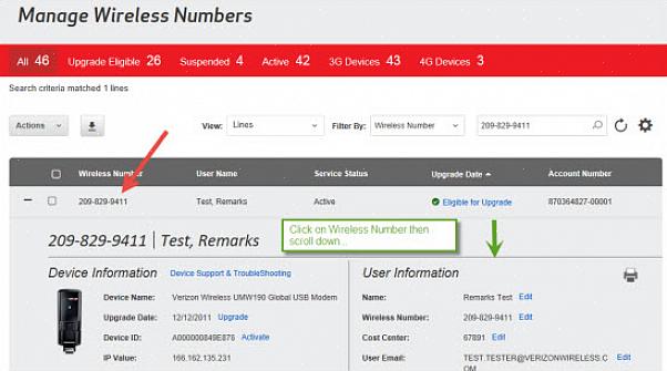 Etsi Verizon Wireless Mobile to Mobile Calling Family -sivu