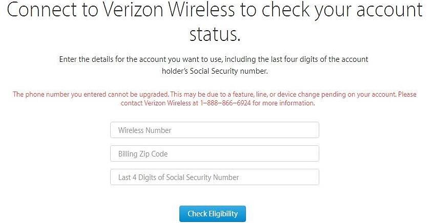 Voit myös helposti löytää Verizon Wireless -sivuston kirjoittamalla hakukoneeseesi avainsanan "Verizon