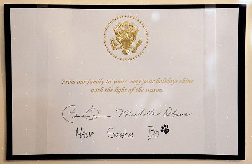 Miten voit pyytää syntymäpäivän tervehdystä presidentti Barack Obamalta