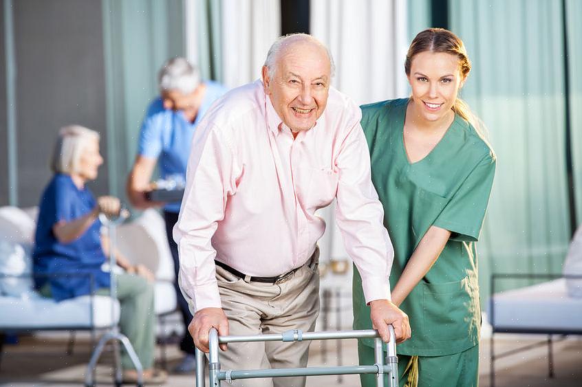 Jolloin vanhuksen terveysongelmien vakavuus voidaan parhaiten hoitaa hoitolaitoksessa