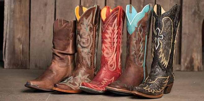 Jotkut räätälöityjen cowboy-saappaiden suurista myymälöistä ovat Little's Boots