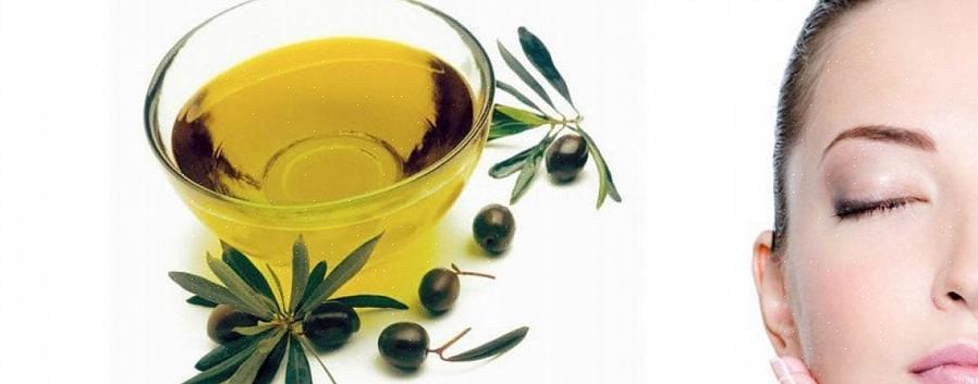 Käytä oliiviöljyä päästäksesi eroon kasvojen kuivista ihosoluista