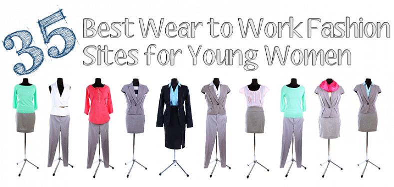 Jotka auttavat nuoria naisia pukeutumaan asianmukaisesti ammatilliseen työhön