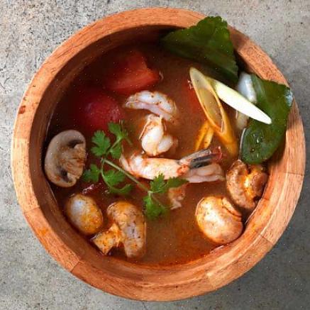 Voit kokeilla thaimaalaista mausteista mereneläkkeestä