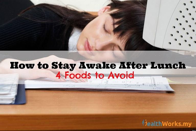 Et välttämättä pysty pysymään hereillä lounaan jälkeen