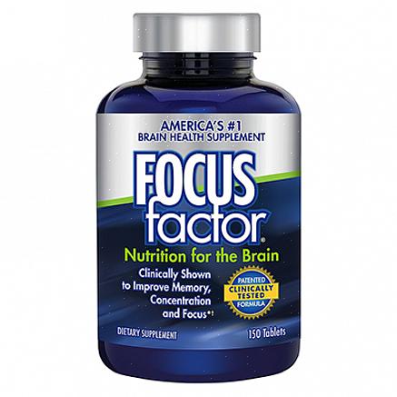 Focus Factor on suuri apu aivojesi tietojen pitämisen parantamisessa