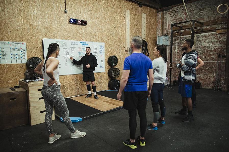 CrossFit sisältää yleensä rutiinien vaihtamisen