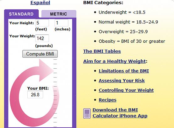 Saada numerosi ilmaisella BMI-laskimella