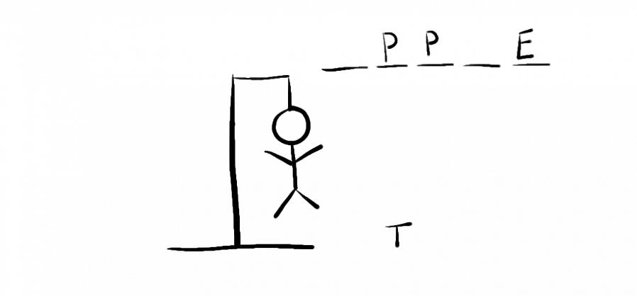 Menettelytavat kuinka Hangman-peliä pelataan askel askeleelta