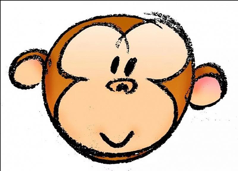 Ja sinulla pitäisi olla iloinen sarjakuva-apina kasvot hymyilevät takaisin sinulle