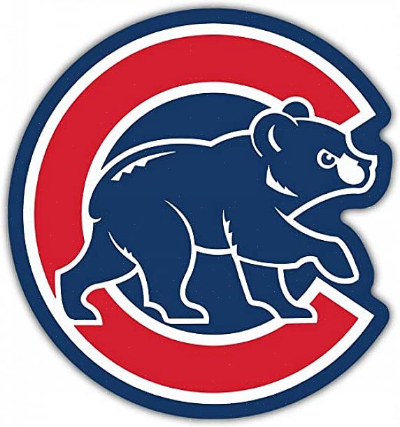 Tämä antaa Cubs-logolle silmiinpistävän kontrastin