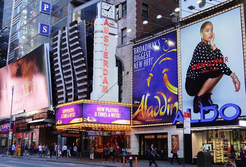 Voit ostaa lippuja Broadwayn musikaaleihin verkossa