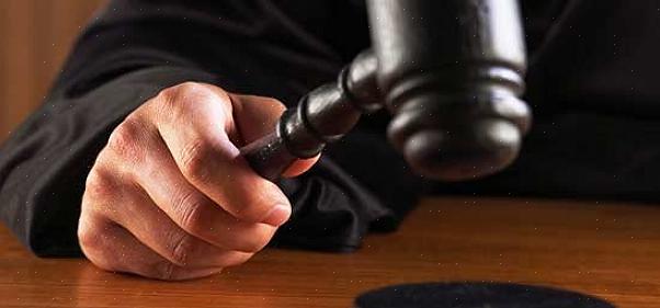 Seuraavat ehdotukset auttavat sinua muodostamaan hyvän ensivaikutelman oikeussalien asianmukaisella