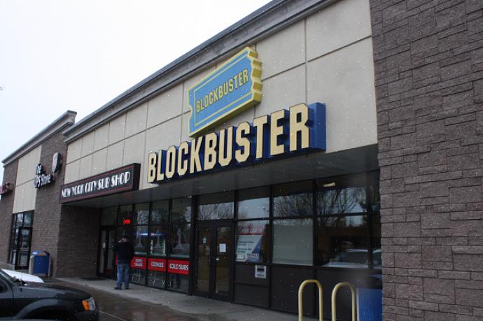 Blockbuster on palvellut asiakkaita online-VHS-videopelivuokrauksen