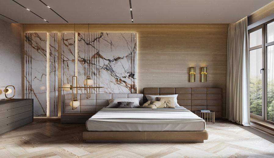 Lisääksesi kauneutta ylelliseen viiden tähden hotellin sängyn suunnitteluun