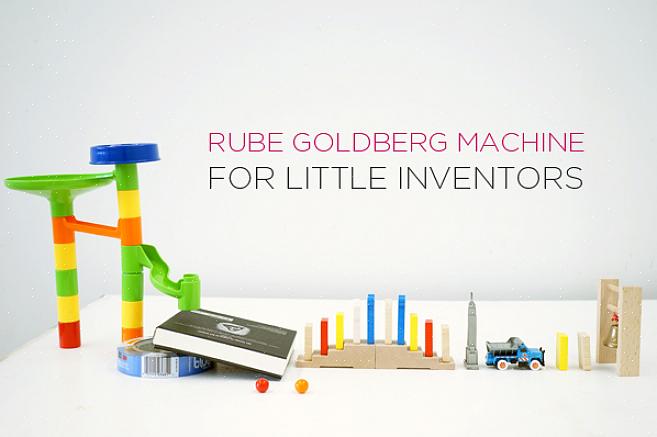 Voit nyt ostaa tarvitsemasi materiaalit Rube Goldberg -koneesi valmistamiseen