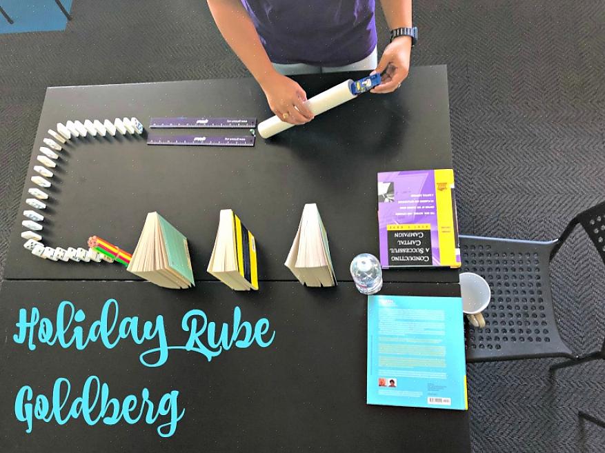 Rube Goldberg -kone on sarjakuvapiirtäjä Rube Goldbergin keksintö