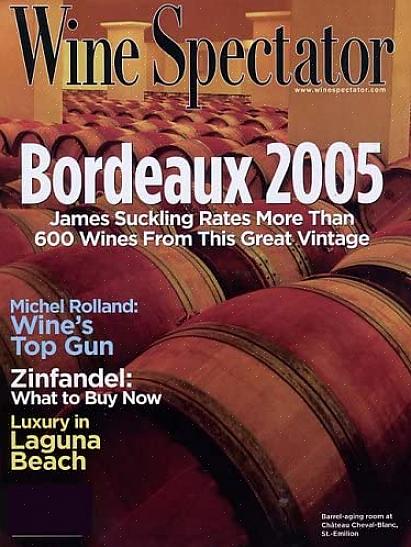 Wine Spectator -lehteä pidetään vertailukohtana viiniteollisuudessa