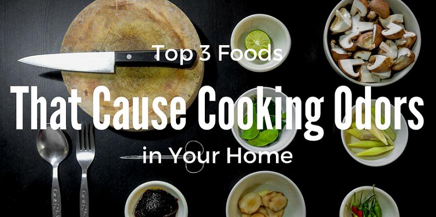 Aseta kulho ruokasoodaa keittiön tiskille absorboimaan ruoan hajut