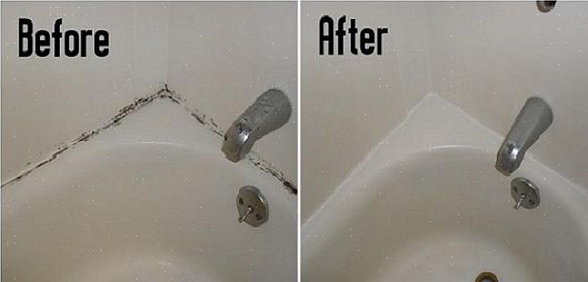 Jos haluat poistaa kylpyhuoneen muotin kylpyhuoneestasi