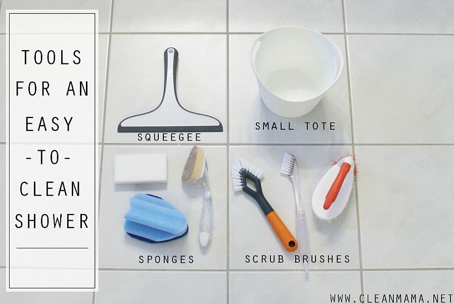 Voit tehdä oman kotitekoisen kylpyhuoneen laattojen puhdistusaineen