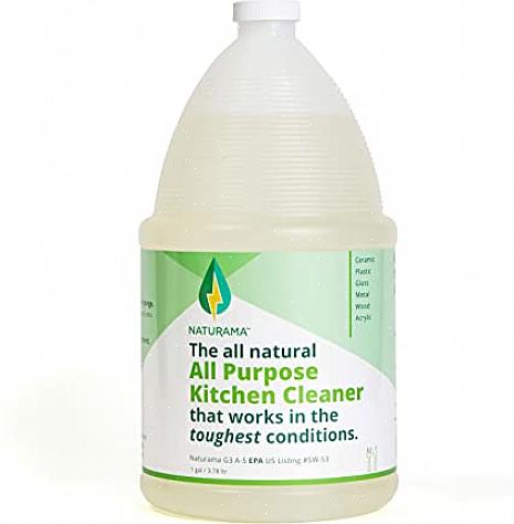 Orgaanisten tai ympäristöystävällisiksi puhdistusaineiksi osoitettujen tuotteiden käyttö