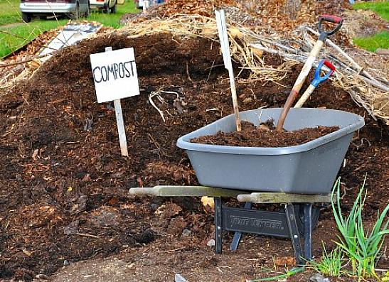 Jossa maaperä on riittävän pehmeää kompostin tekemiseksi