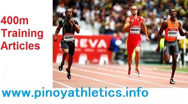 Avain 400 metrin kilpailun voittamiseen on sprinterin kyky säilyttää kestävyytensä koko sprintin ajan