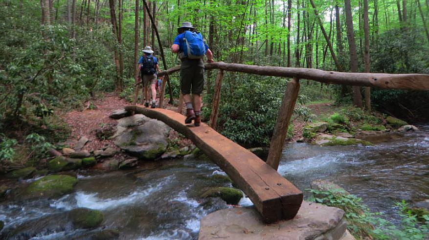 Great Smoky Mountains National Park on ihanteellinen kohde retkeilijöille kaikilla kunto
