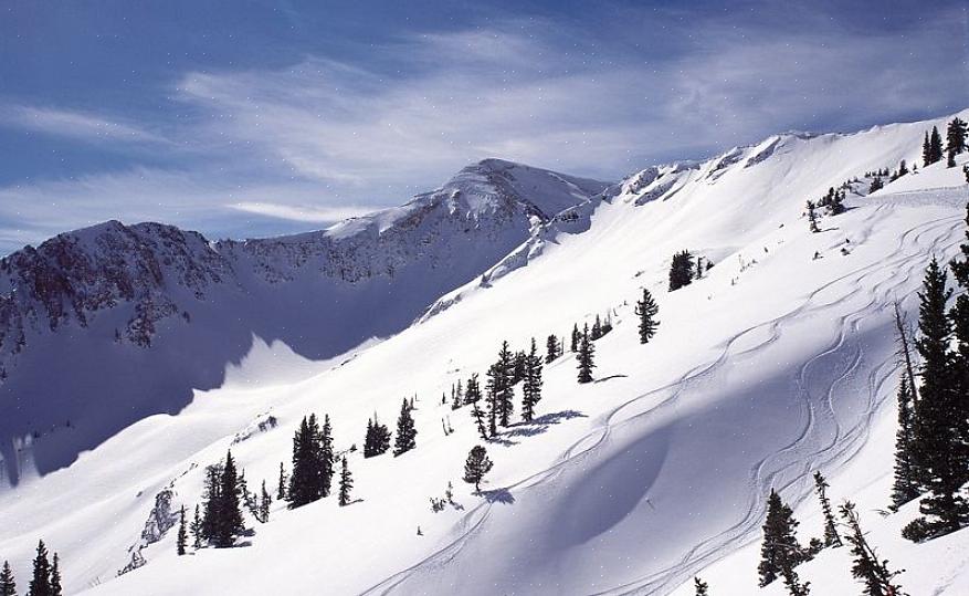 Hienoa hiihtoa tai lumilautailua sinun on usein mentävä korkealle sijaitseviin lomakohteisiin