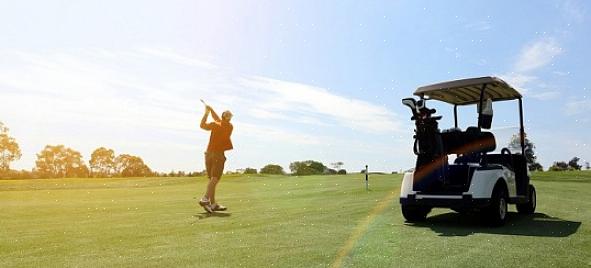 Että golfvaunun hankkiminen on vaihtoehto golfrattaalle tai golfkärrylle