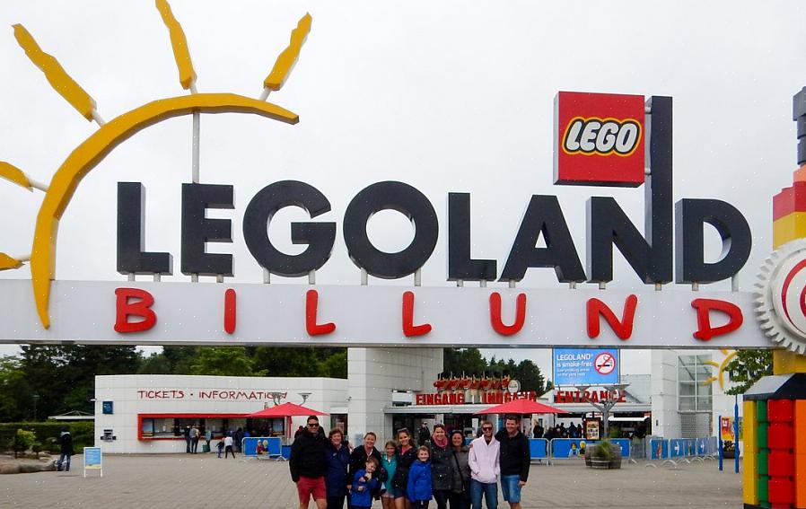Päätä ensin mihin Legolandiin haluat mennä