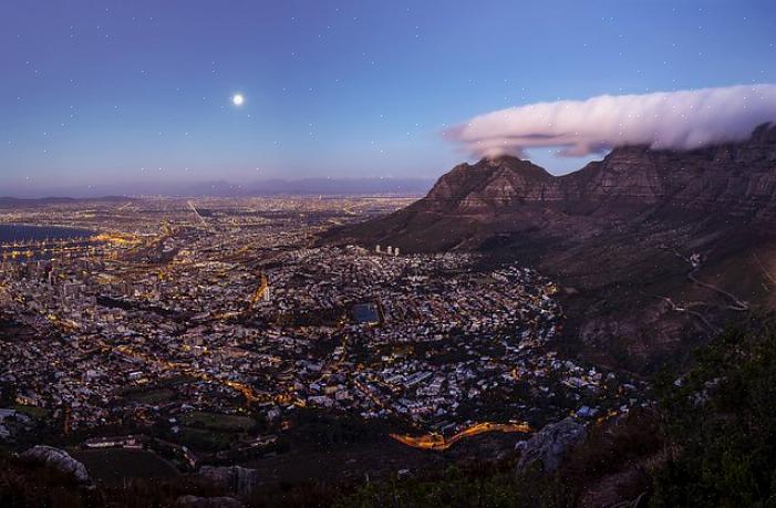 Kapkaupunki Etelä-Afrikassa ovat joitain upeimmista vierailukohteista maailmassa