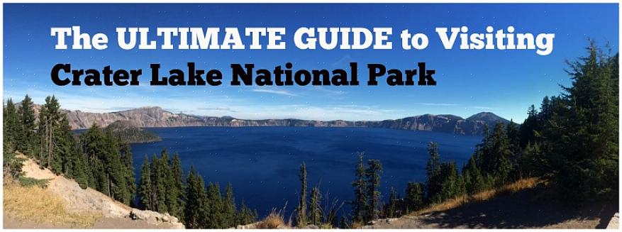 Koska Crater Lake National Park on lähellä Interstate 5