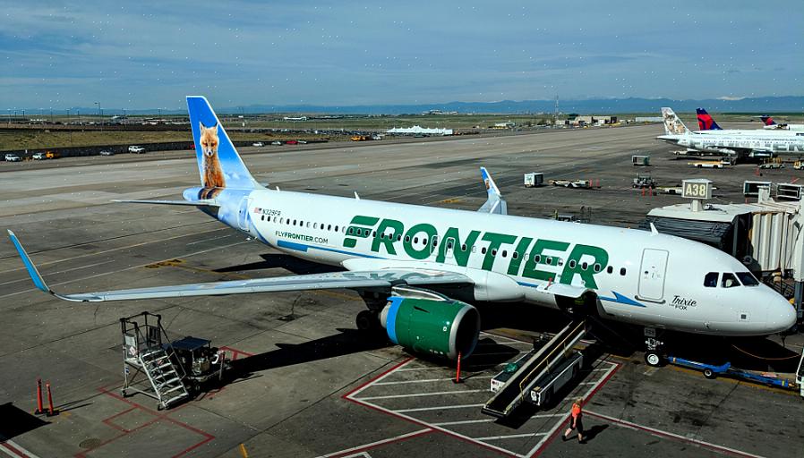 Frontier Airlinesin online-varausnäyttö on hämmästyttävän yksinkertainen