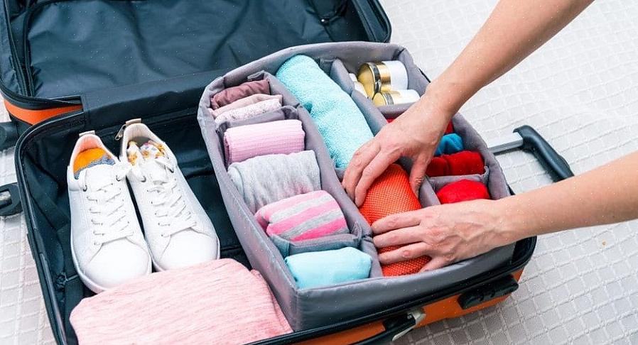 Kuinka paljon tilaa sinulla on matkalaukussa