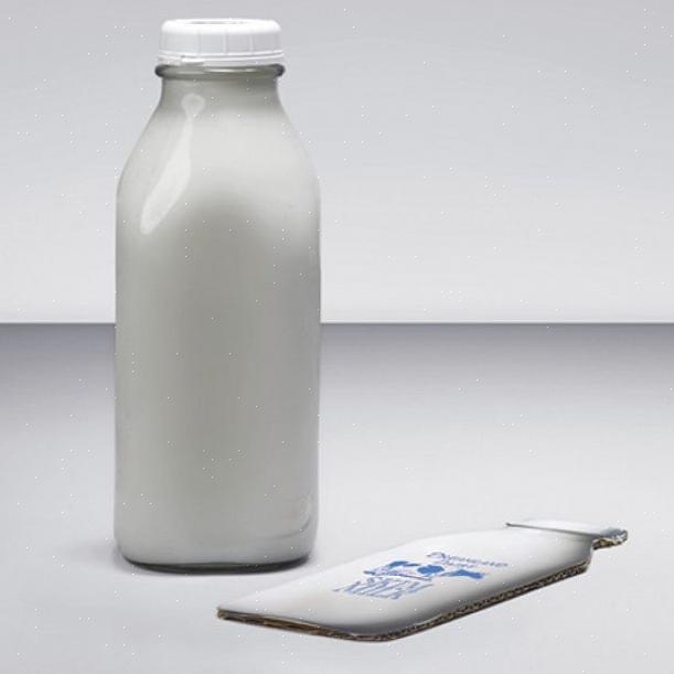 Rasvapitoisuus on vähäinen rasvattomassa maidossa
