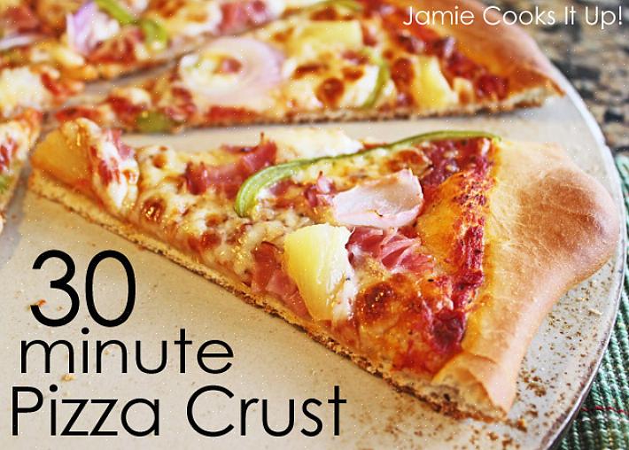 Kunnes sinulla on 31 cm pyöreä pizza taikina