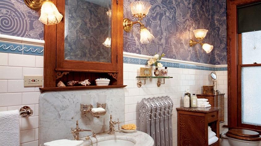 Jonka aiot käyttää viktoriaanisessa kylpyhuoneessa